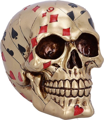 Dead mans hand skull - mans,