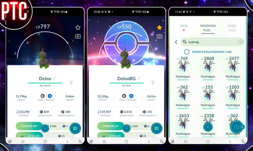 Shiny deino - shiny,
