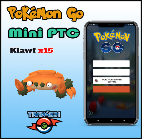 Pokemon klawf x15 mini - pokemon,